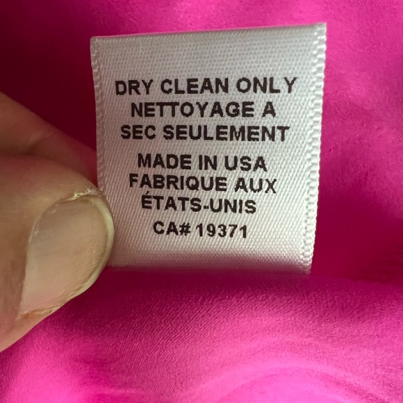 Aiko double camisole made in USA orange & pink Sz M - Picture 8 of 8